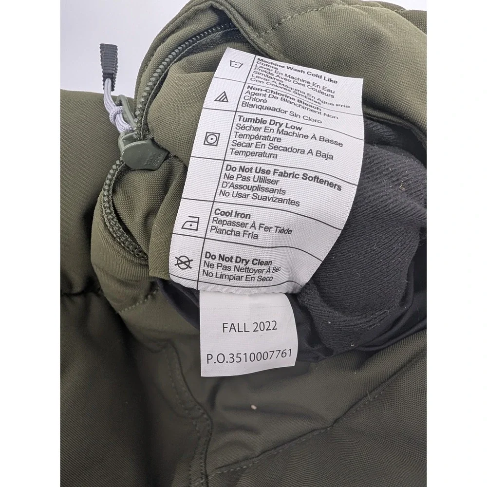 Carhartt Montana Puffer Vest Sherpa Lined Green OV5607-W Size L (12-14)